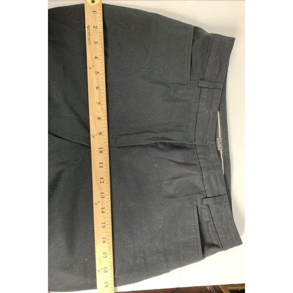 ESCADA VTG Designer Sport Pants Black Casual Silk Cotton Wide Leg Womens 38 XL - Picture 12 of 16